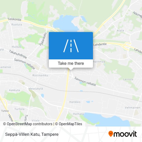 Seppä-Villen Katu map