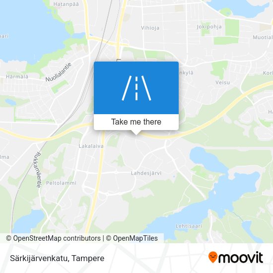 Särkijärvenkatu map