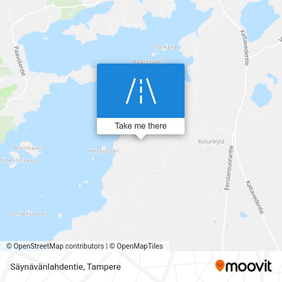 Säynävänlahdentie map