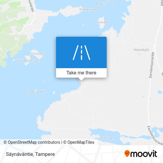 Säynäväntie map