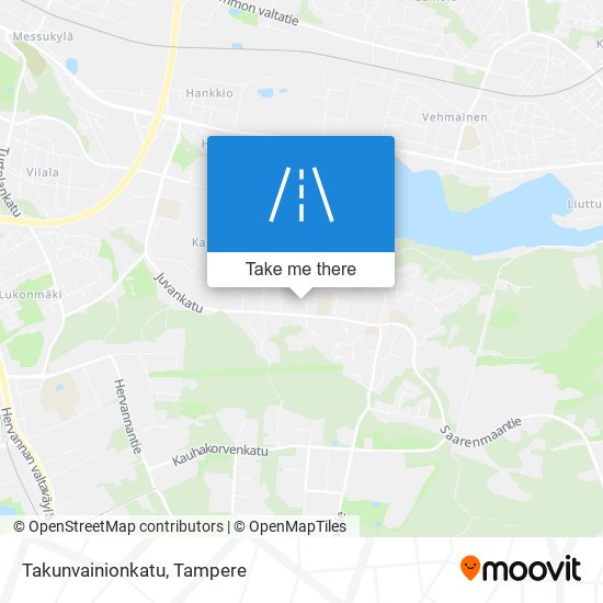 Takunvainionkatu map