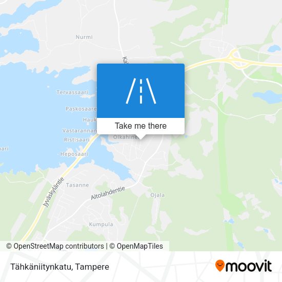 Tähkäniitynkatu map