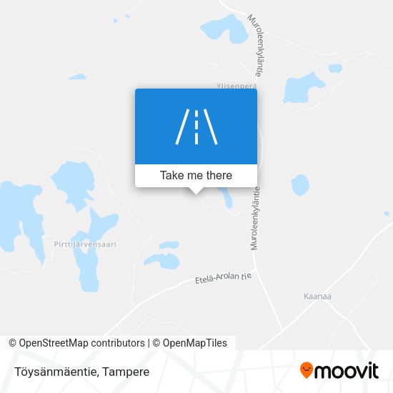 Töysänmäentie map