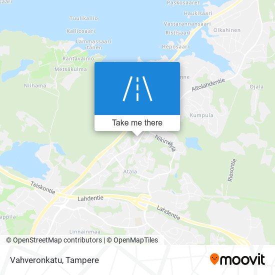 Vahveronkatu map