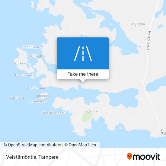 Veistämöntie map