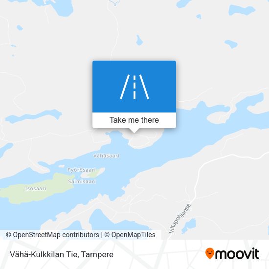 Vähä-Kulkkilan Tie map