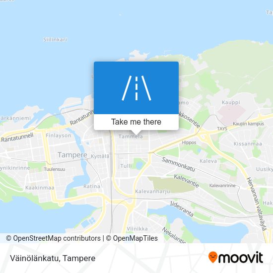 Väinölänkatu map