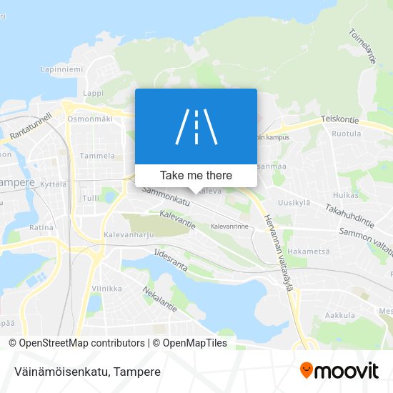 Väinämöisenkatu map