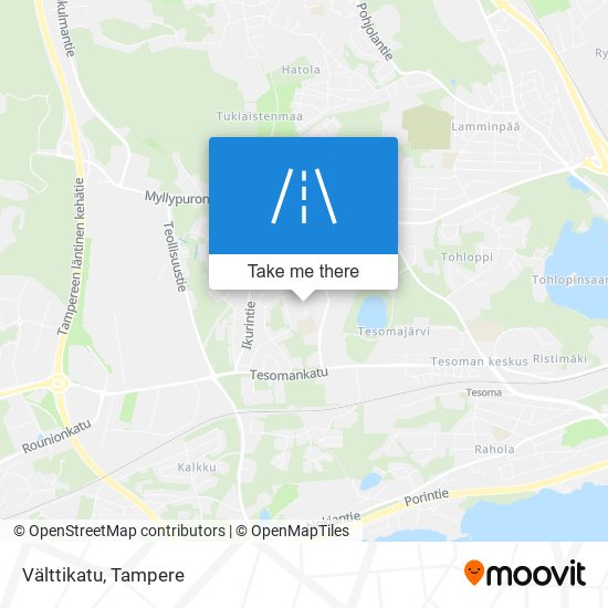 Välttikatu map