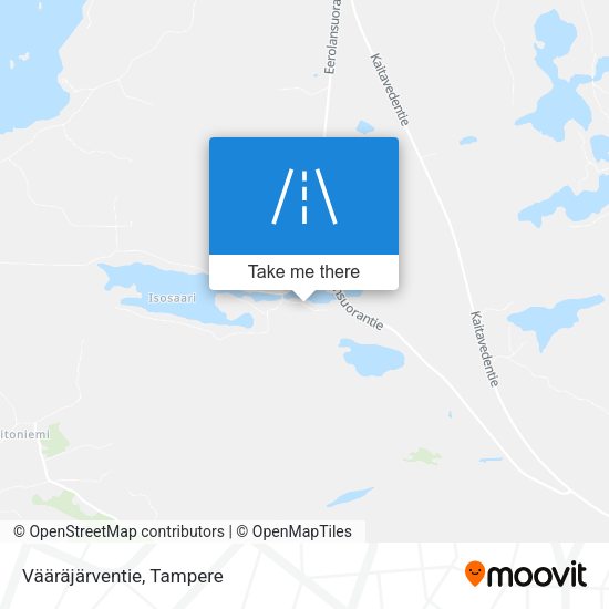 Vääräjärventie map
