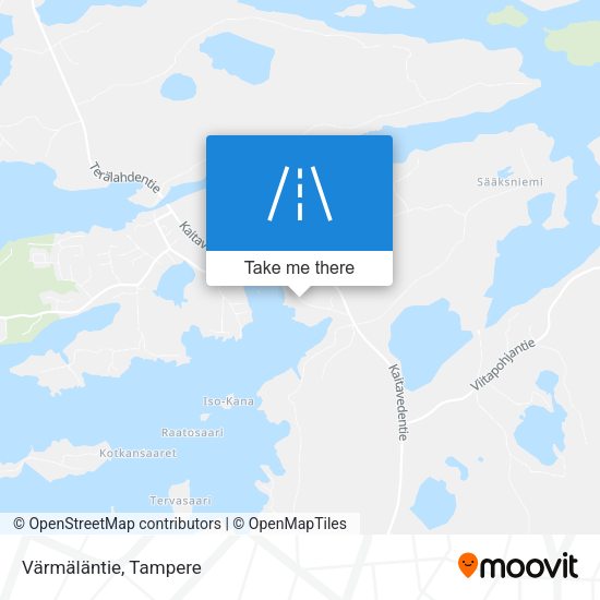 Värmäläntie map