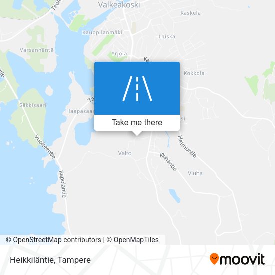 Heikkiläntie map