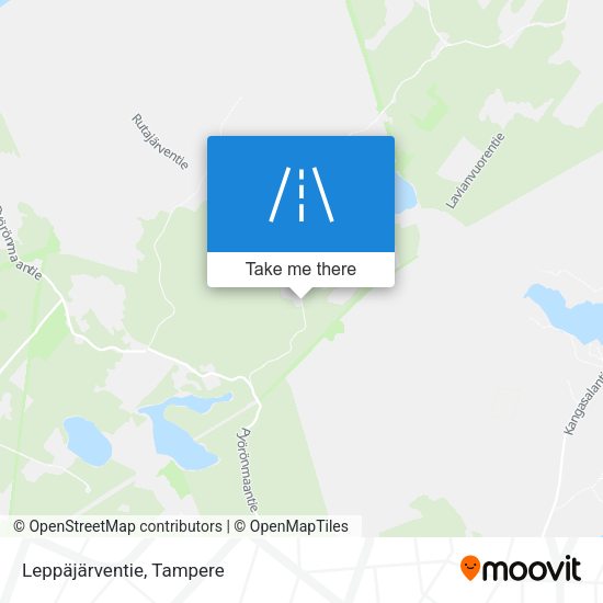 Leppäjärventie map