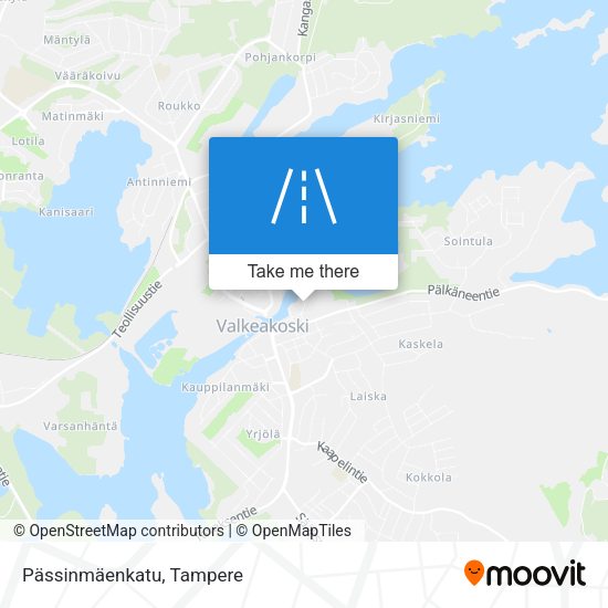 Pässinmäenkatu map