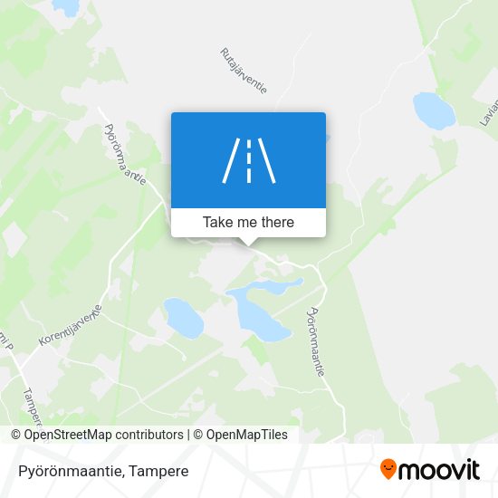 Pyörönmaantie map