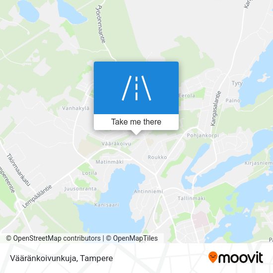 Vääränkoivunkuja map