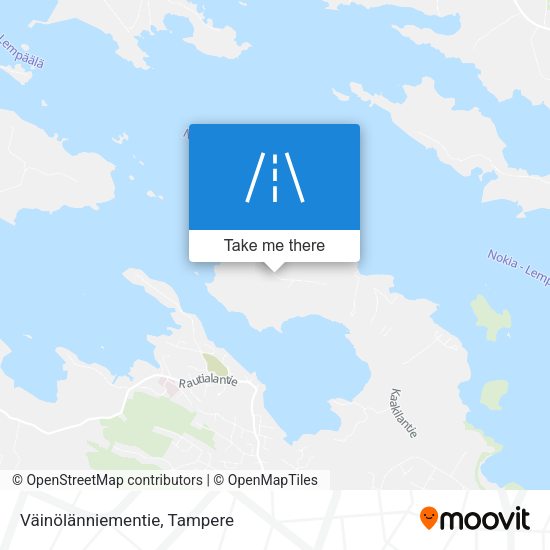 Väinölänniementie map