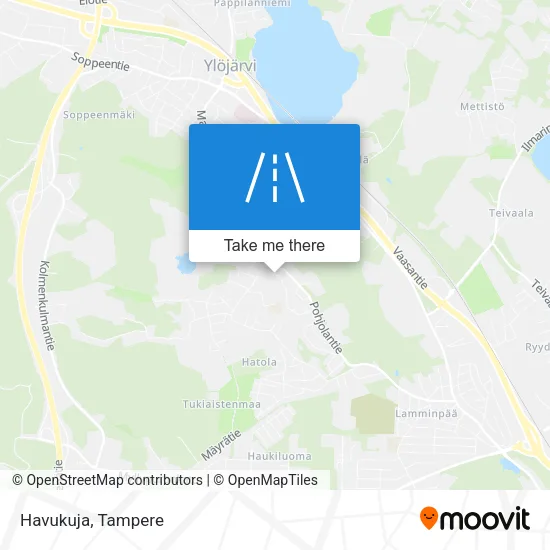 Havukuja map