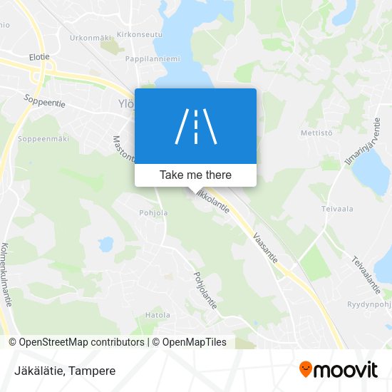 Jäkälätie map