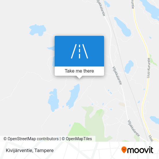 Kivijärventie map