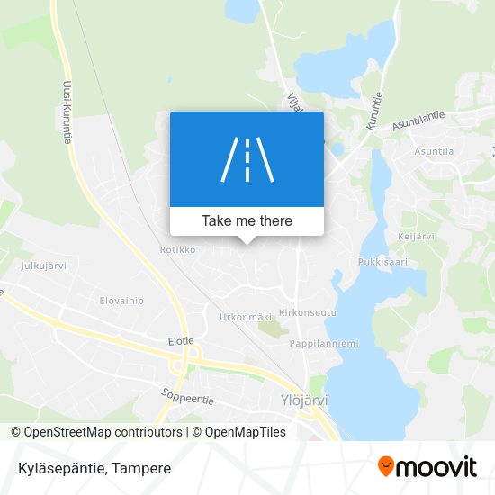 Kyläsepäntie map