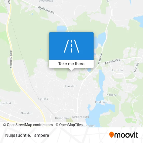 Nuijasuontie map