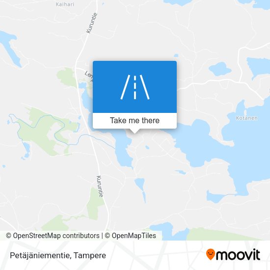 Petäjäniementie map