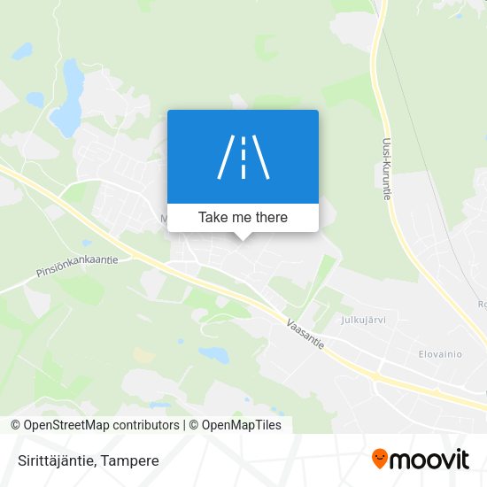 Sirittäjäntie map