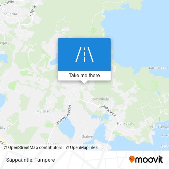 Säppääntie map