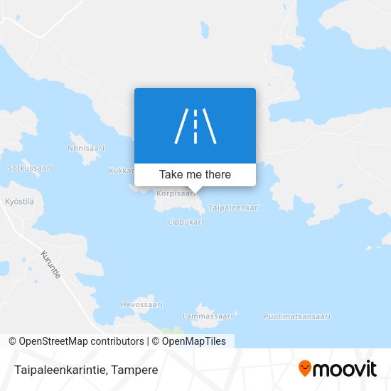 Taipaleenkarintie map