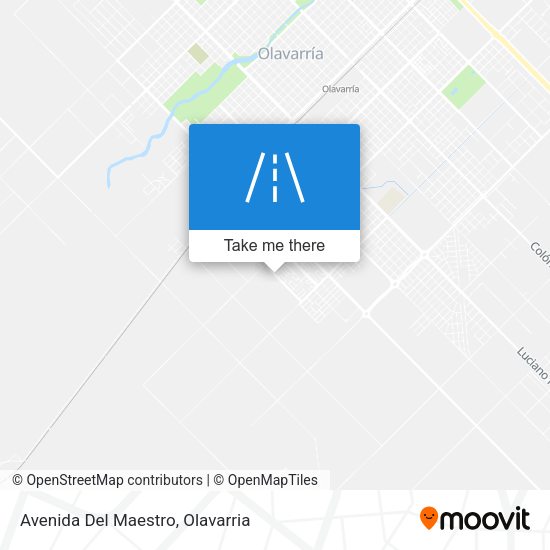 Avenida Del Maestro map
