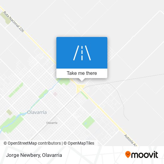 Mapa de Jorge Newbery