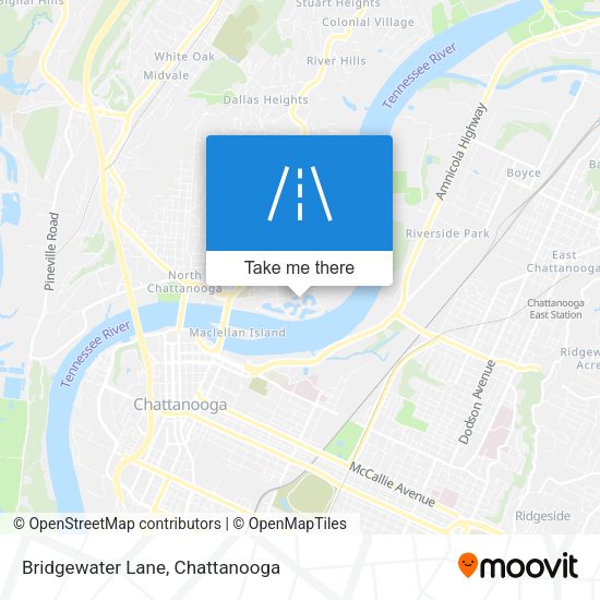 Bridgewater Lane map