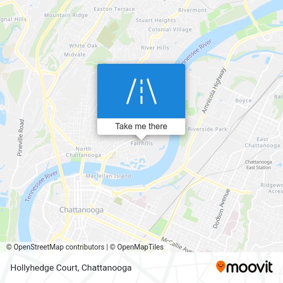 Hollyhedge Court map