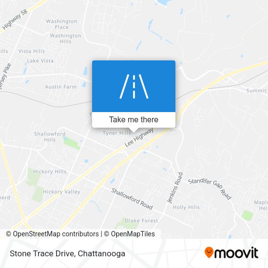 Mapa de Stone Trace Drive