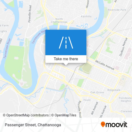 Passenger Street map