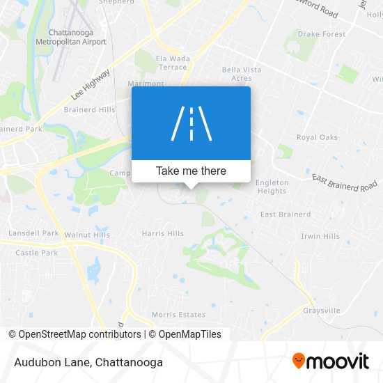 Mapa de Audubon Lane