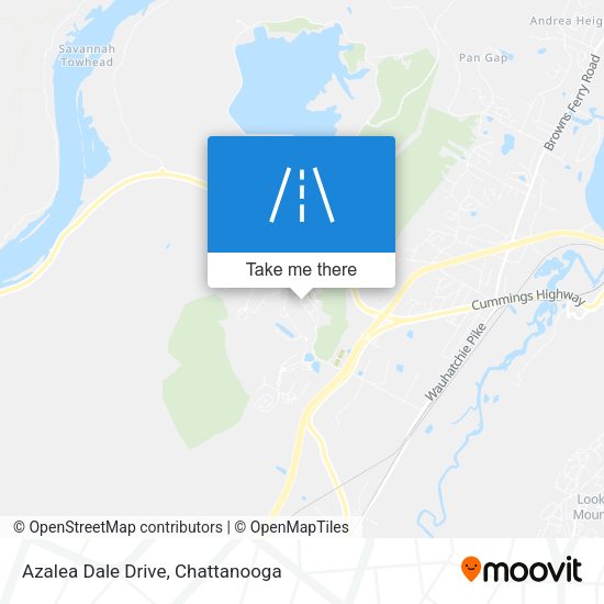 Azalea Dale Drive map