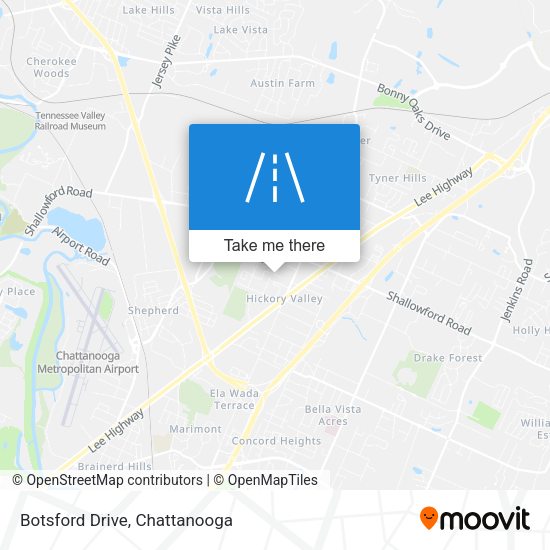 Mapa de Botsford Drive