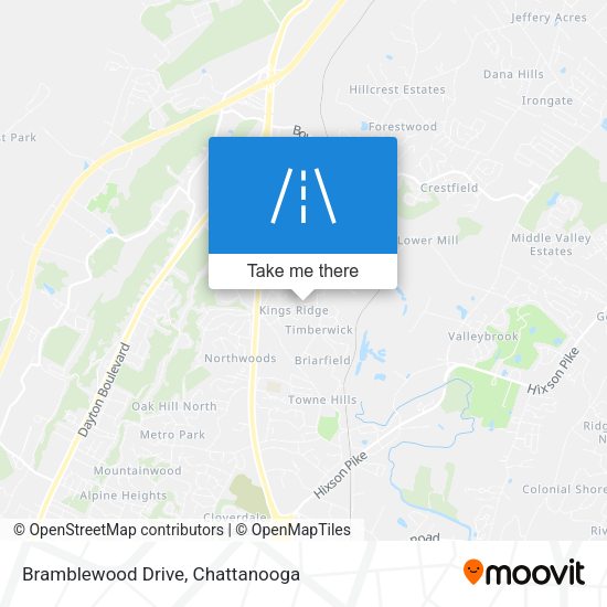 Mapa de Bramblewood Drive