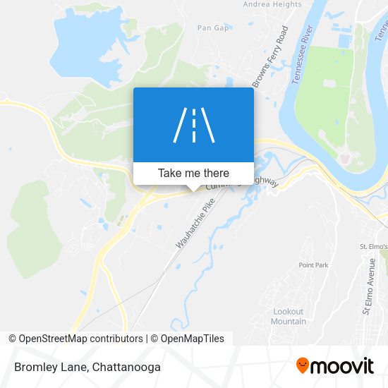 Mapa de Bromley Lane
