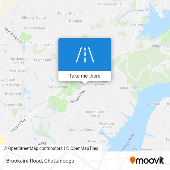Mapa de Brookaire Road