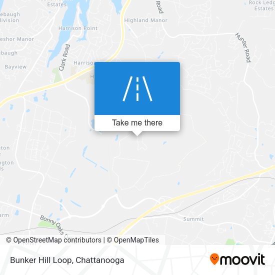 Mapa de Bunker Hill Loop