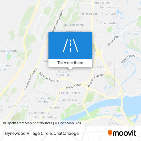 Bynewood Village Circle map