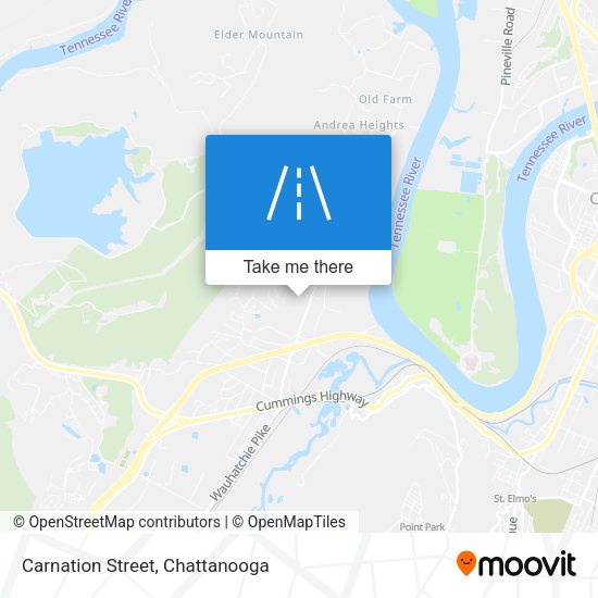 Carnation Street map