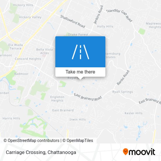 Carriage Crossing map