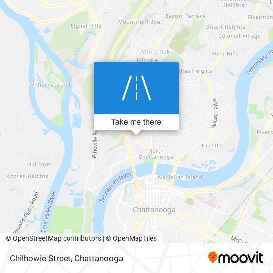 Chilhowie Street map
