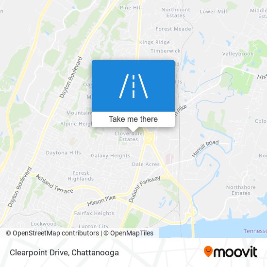 Clearpoint Drive map