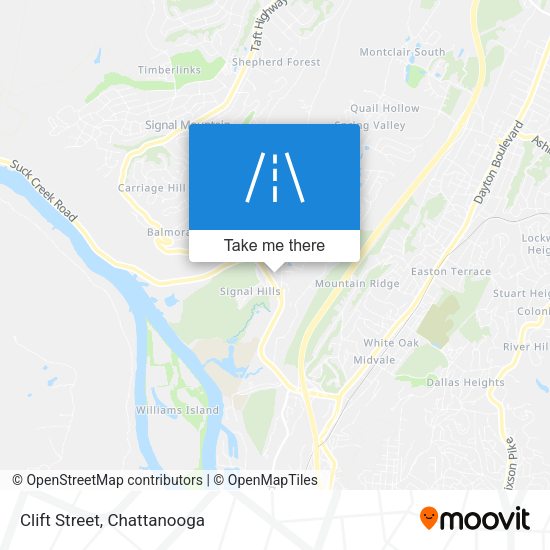 Mapa de Clift Street