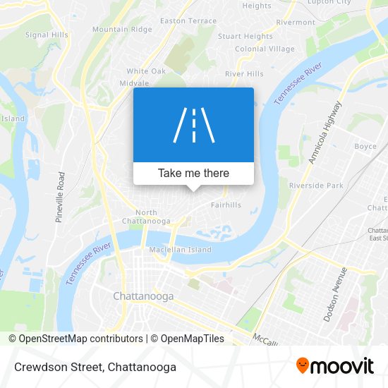Crewdson Street map